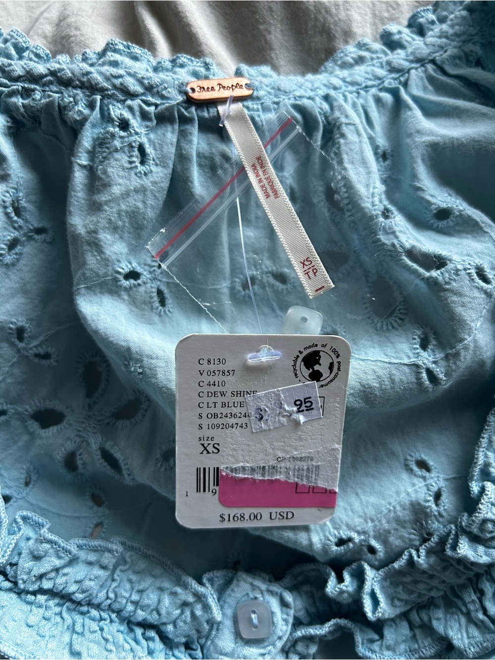 Free People Light Blue Skirt Set - Picture 3 of 5